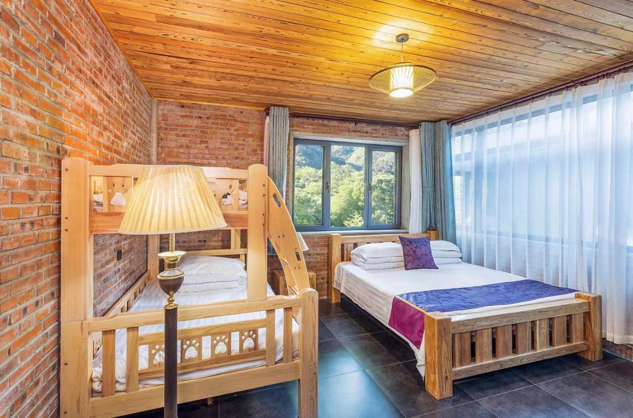 Beijing Mutianyu Great Wall Wangshanyuan Homestay Huairou Exterior photo